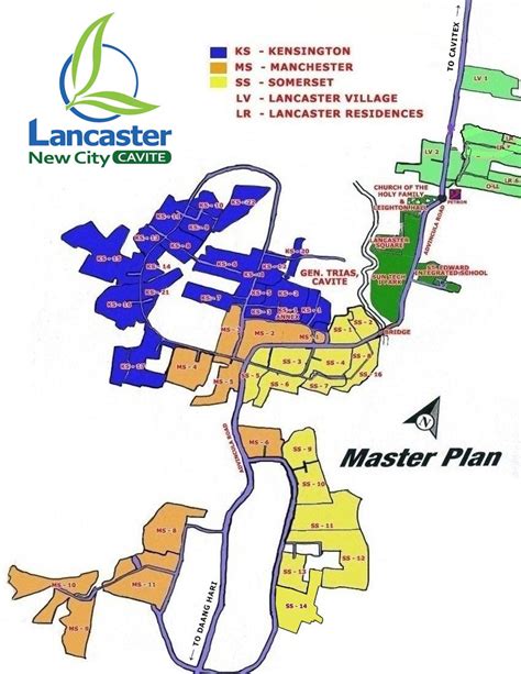 lancaster new city cavite map